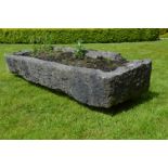 LARGE CUT STONE TROUGH