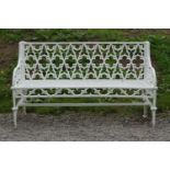 HEAVY CAST IRON GARDEN BENCH