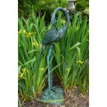 LARGE BRONZE GARDEN SCULPTURE