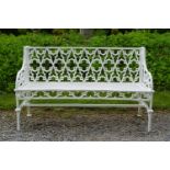 HEAVY CAST IRON GARDEN BENCH