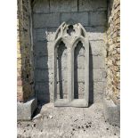 MOULDED STONE GOTHIC ARCH