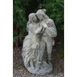 MOULDED STONE GARDEN SCULPTURE