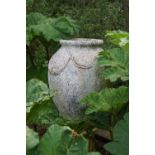 LARGE TERRACOTTA URN