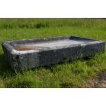 LARGE LIMESTONE TROUGH