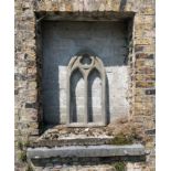 MOULDED STONE GOTHIC ARCH