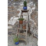 VINTAGE WOODEN LADDER