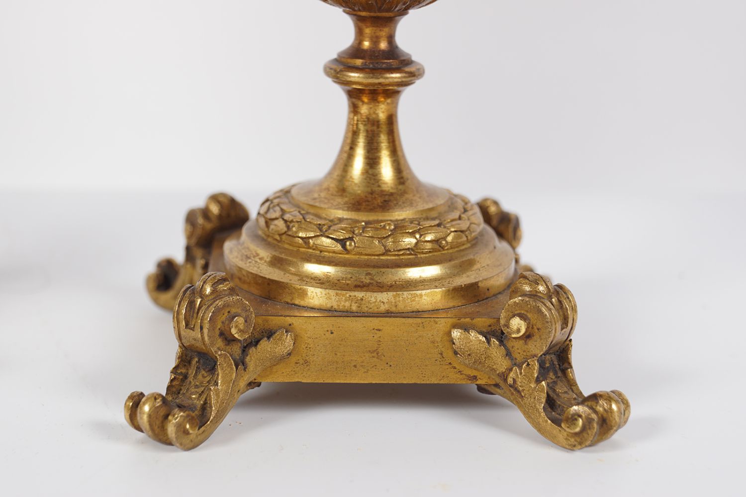 PAIR OF 19TH-CENTURY SÈVRES CANDLE URNS - Image 5 of 8