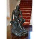 19TH-CENTURY BRONZE SCULPTURE