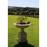 LARGE CAST IRON GARDEN CENTRE PIECE