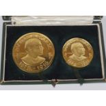 PAIR OF 22 CT. GOLD COINS