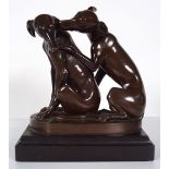 BRONZE SCULPTURE GROUP