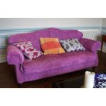 LARGE TWO-SEATER SETTEE
