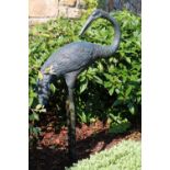 19TH-CENTURY BRONZE GARDEN SCULPTURE