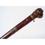 19TH-CENTURY WALKING STICK