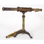 19TH-CENTURY BRASS TELESCOPE