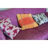 LOT OF 3 CUSHIONS