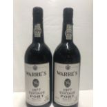 WARRES VINTAGE PORT, 1977