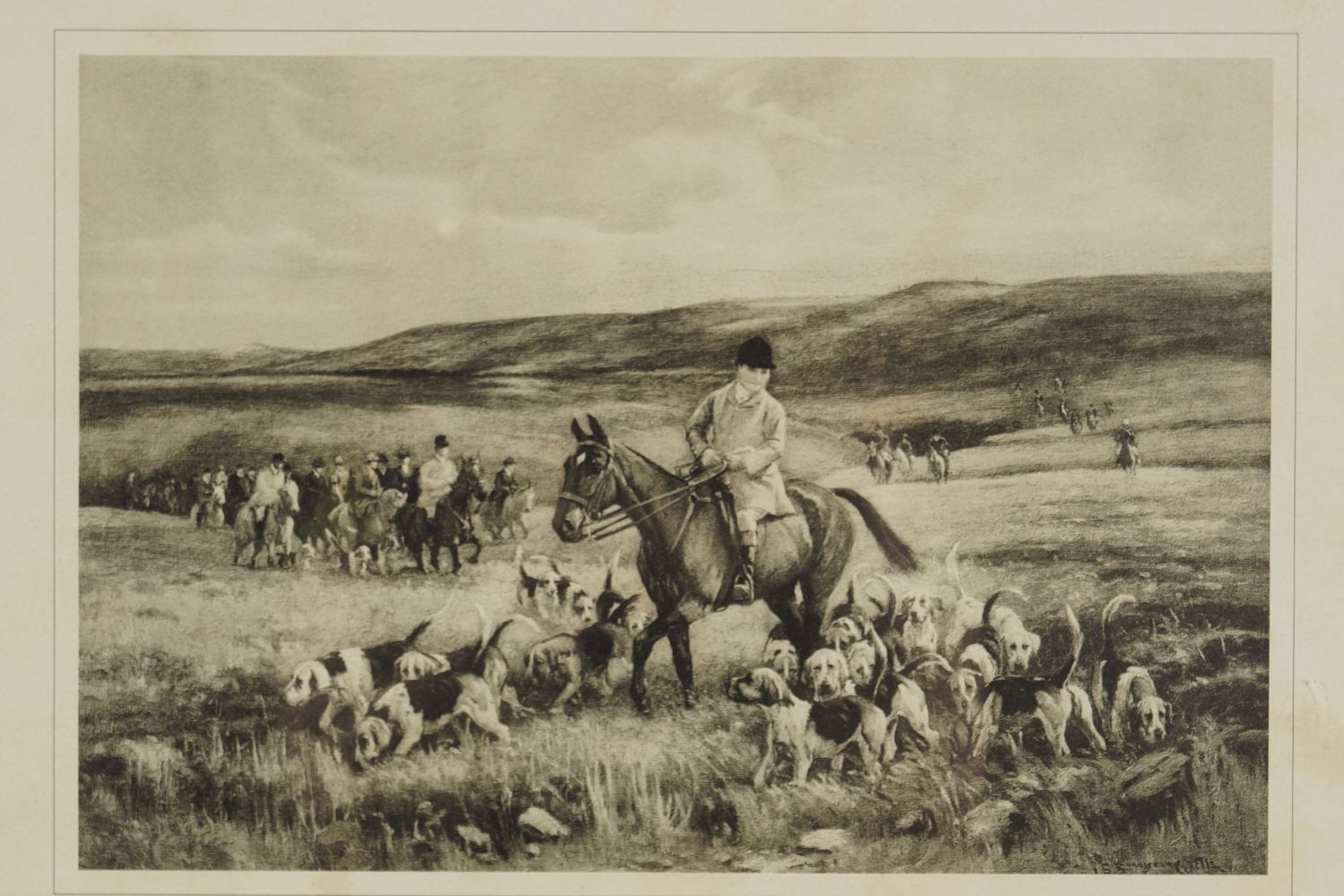 PAIR OF FOXHUNTING PRINTS - Image 4 of 4