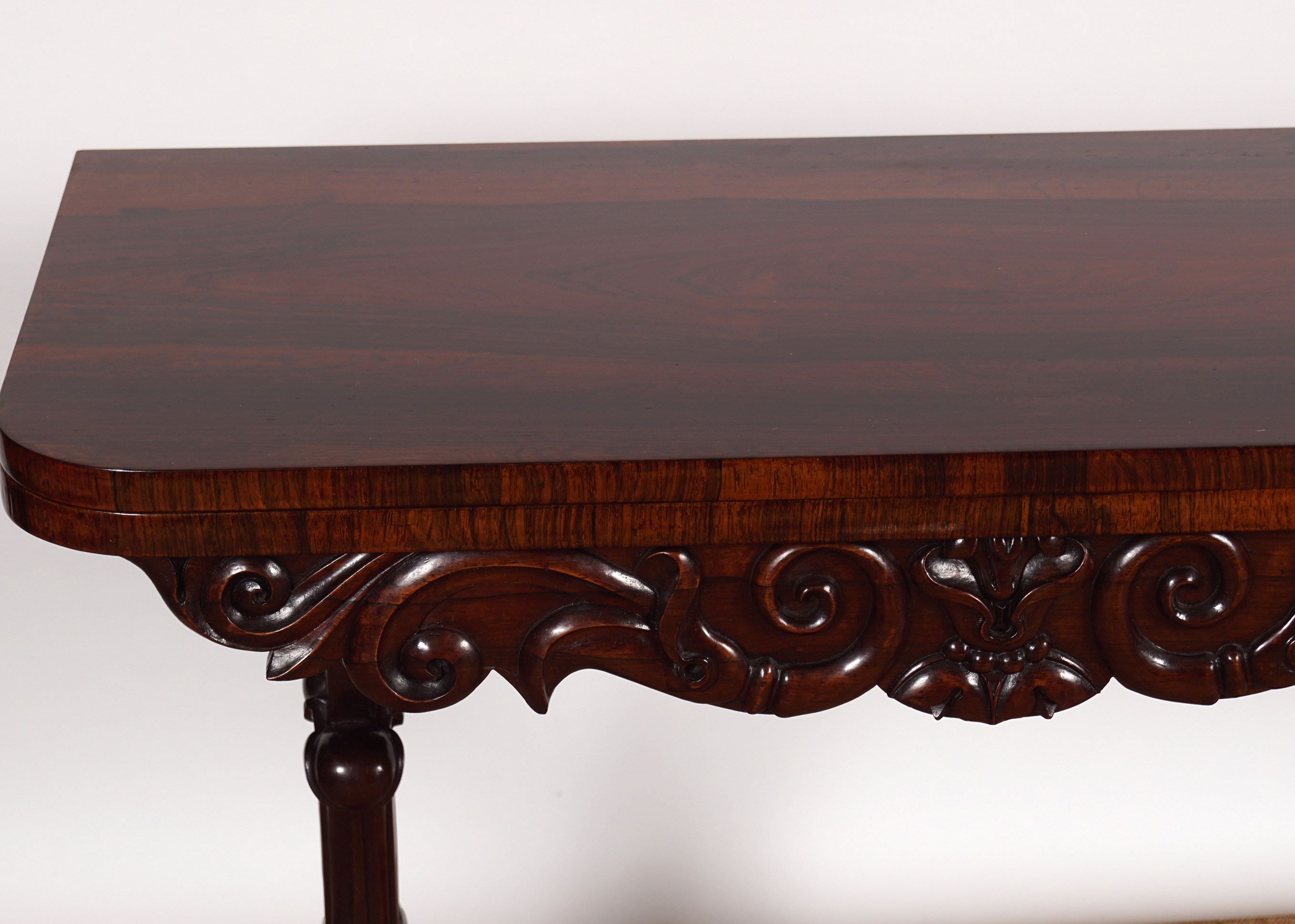 WILLIAM IV ROSEWOOD TEA TABLE - Image 2 of 6