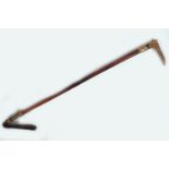 19TH-CENTURY RIDING CROP