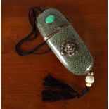 CHINESE SHAGREEN SPECTACLE CASE