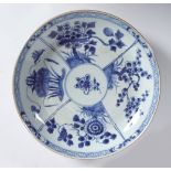 CHINESE BLUE AND WHITE KANGXI PLATE