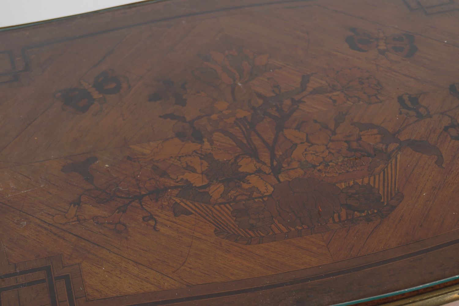 19TH-CENTURY KINGWOOD AND MARQUETRY TABLE - Image 3 of 4