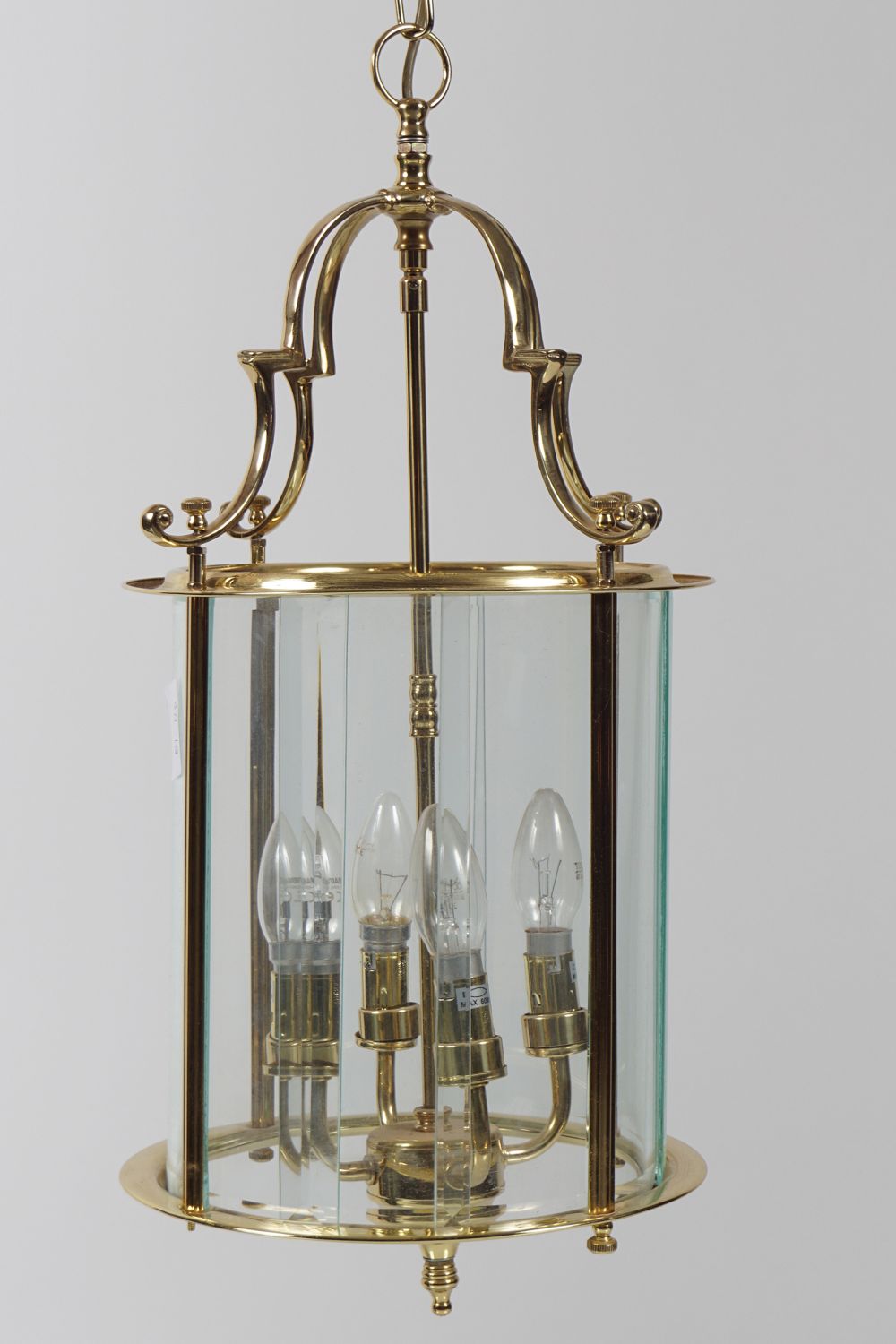 BRASS HALL LANTERN