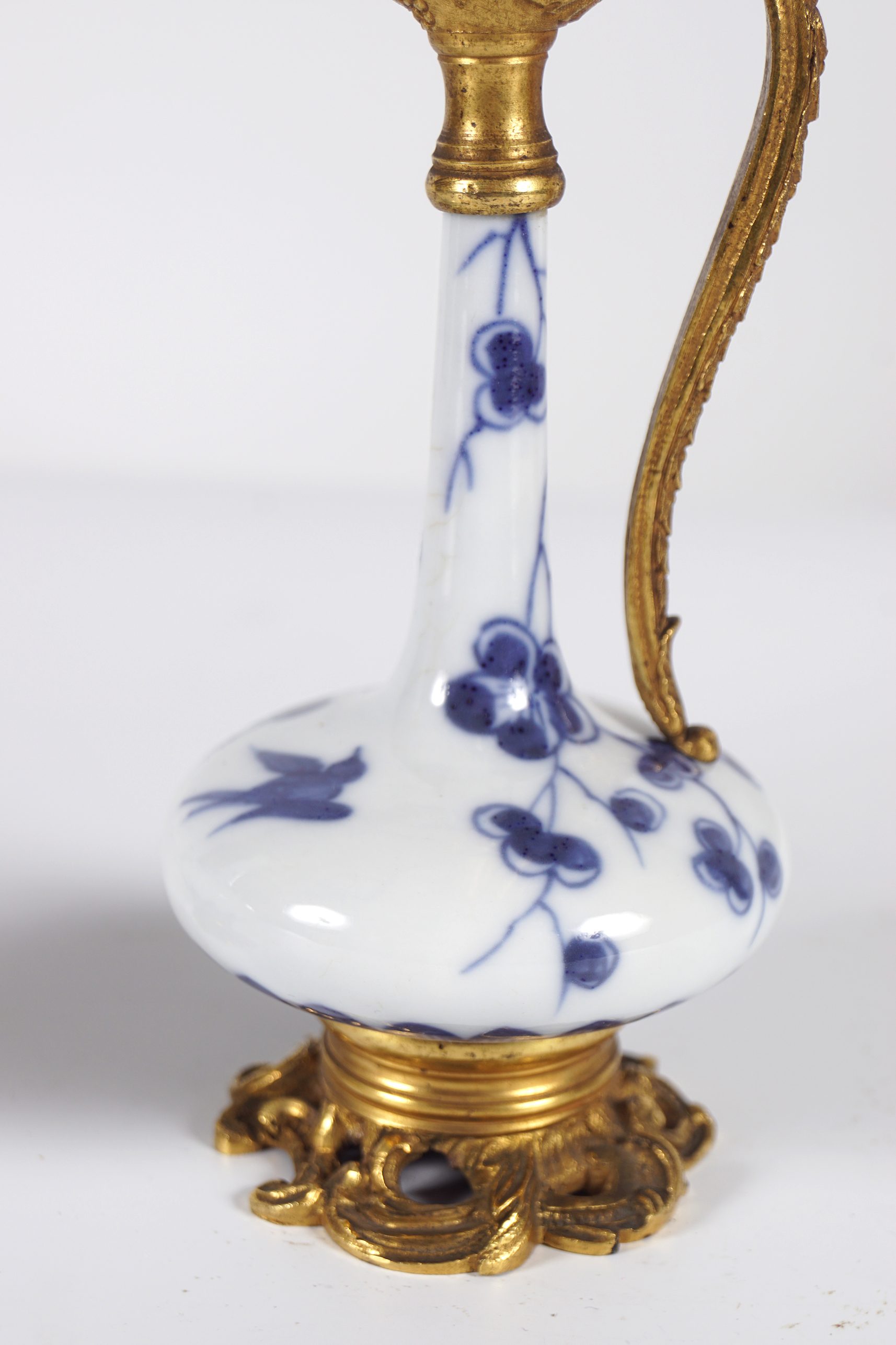 PAIR OF 19TH-CENT BLUE AND WHITE WATER SPRINKLERS - Image 2 of 5