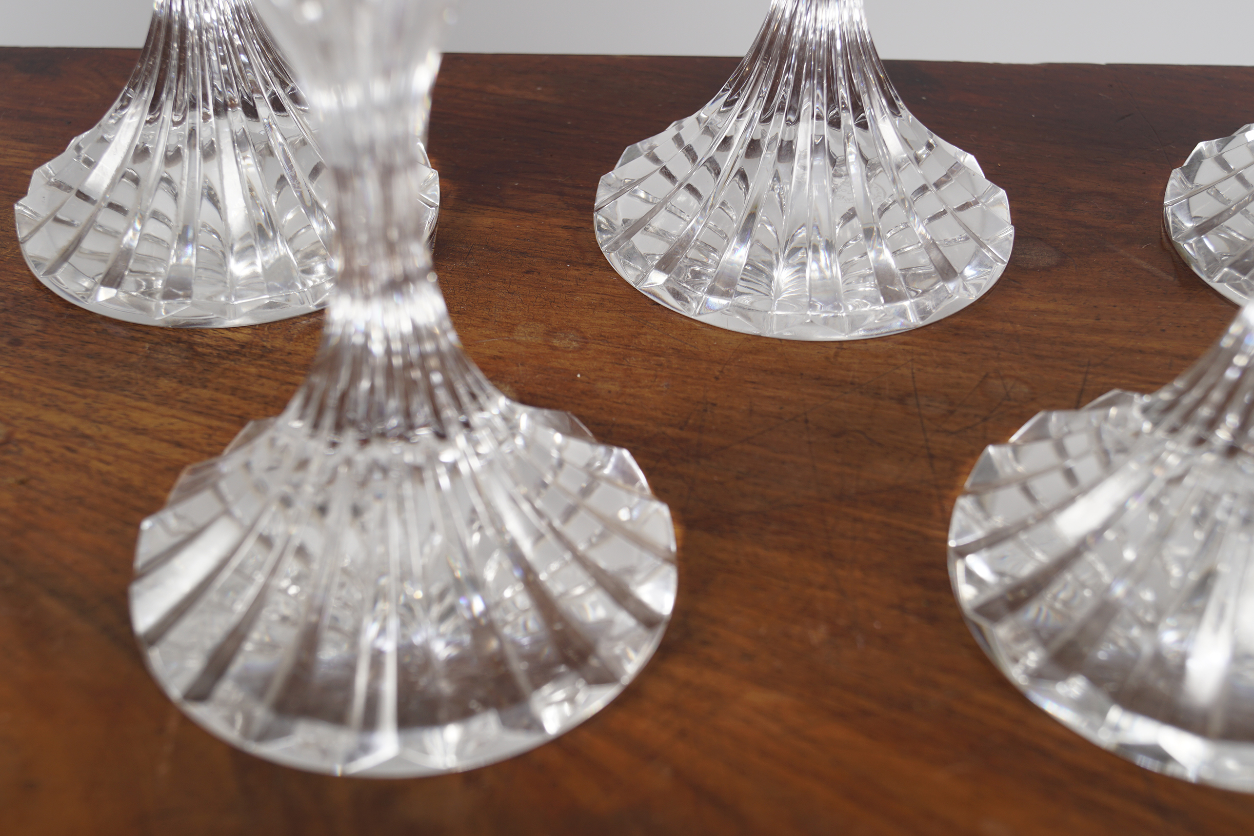 SET OF 6 BACCARAT WINE GLASSES - Image 3 of 3