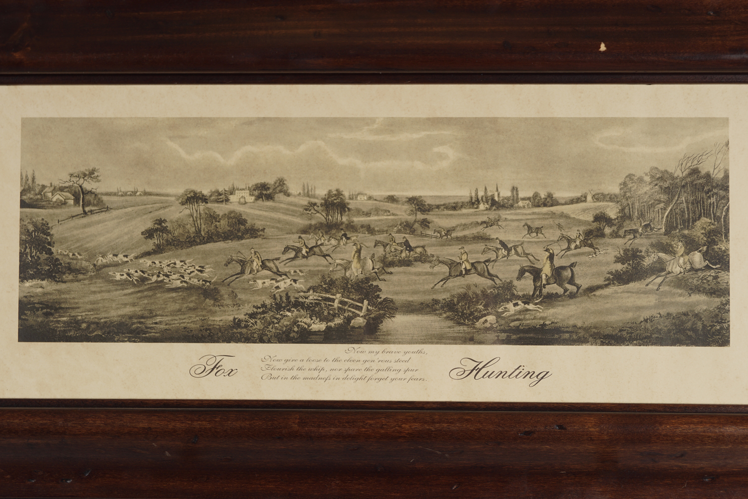 PAIR OF FOX HUNTING PRINTS - Image 2 of 6