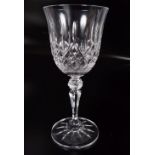 21 TIPPERARY CRYSTAL WHITE WINE GLASSES