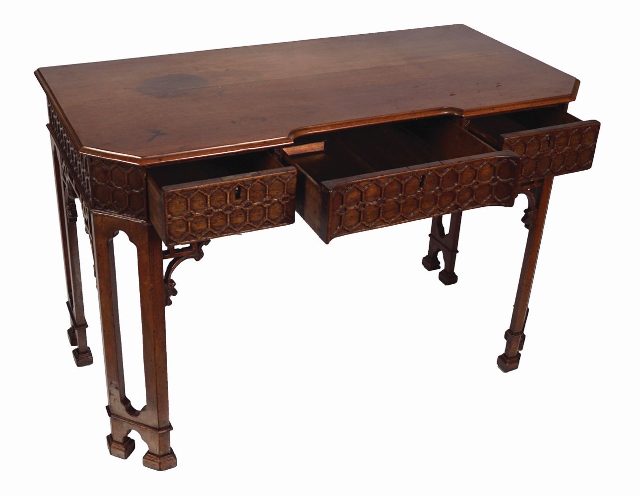 18TH-CENTURY PERIOD CHINESE CHIPPENDALE TABLE - Image 4 of 7