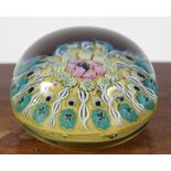 MILLE FIORI GLASS PAPERWEIGHT