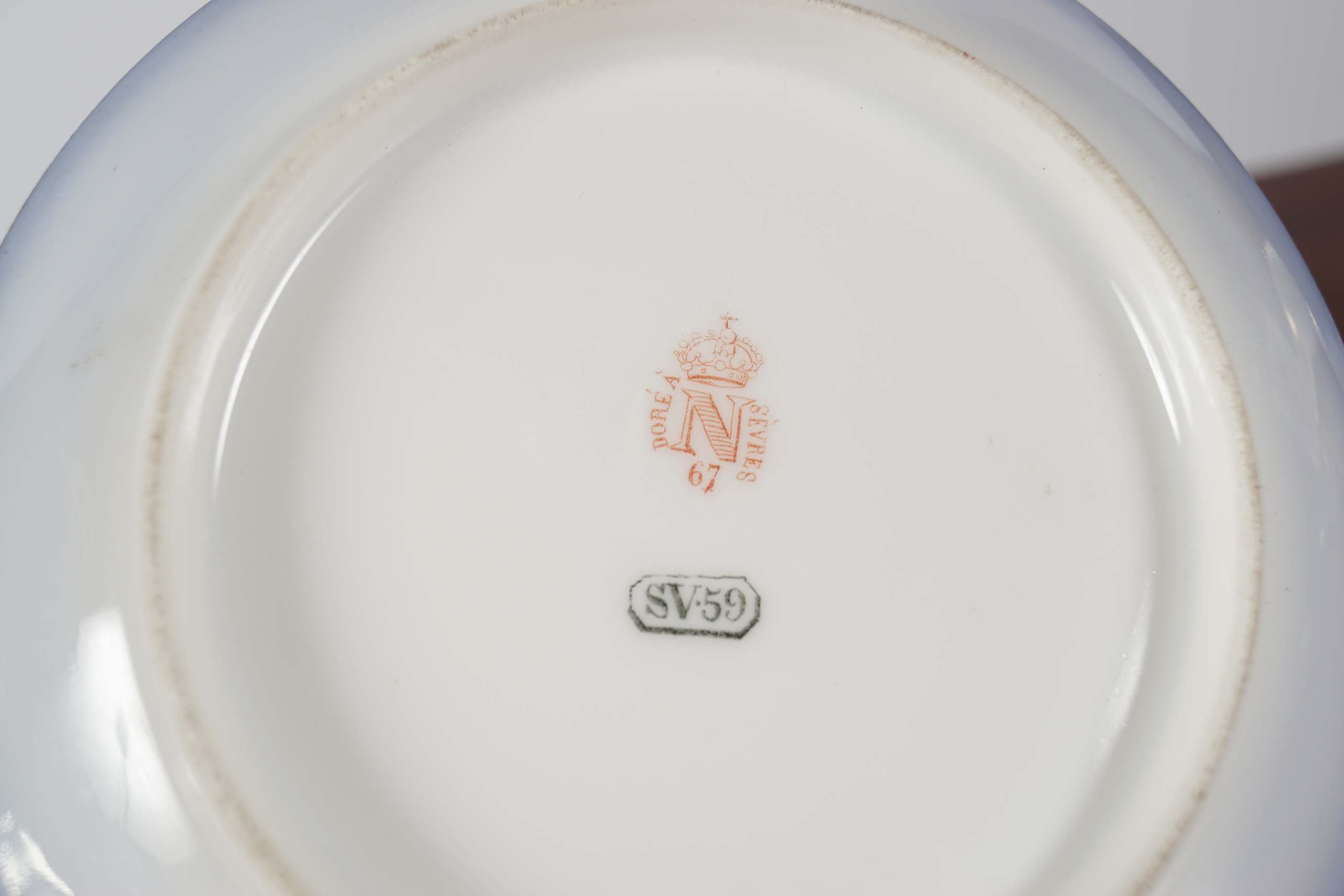 19TH-CENTURY SEVRES CUP AND SAUCER - Image 5 of 5