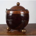 19TH-CENTURY COCONUT JAR