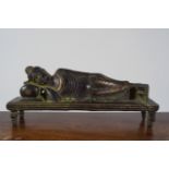 19TH-CENTURY ORIENTAL BRONZE SCULPTURE