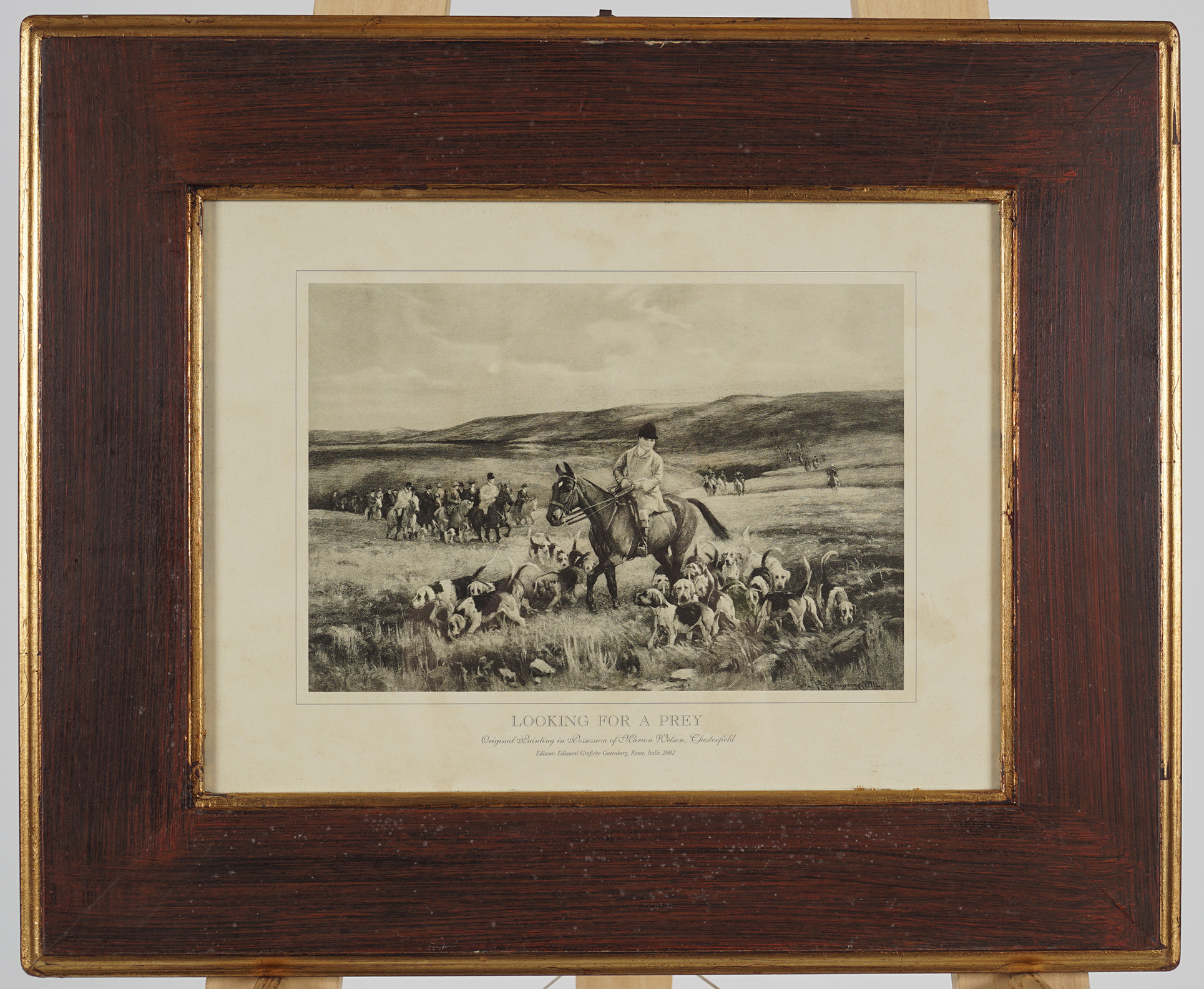 PAIR OF FOXHUNTING PRINTS - Image 3 of 4