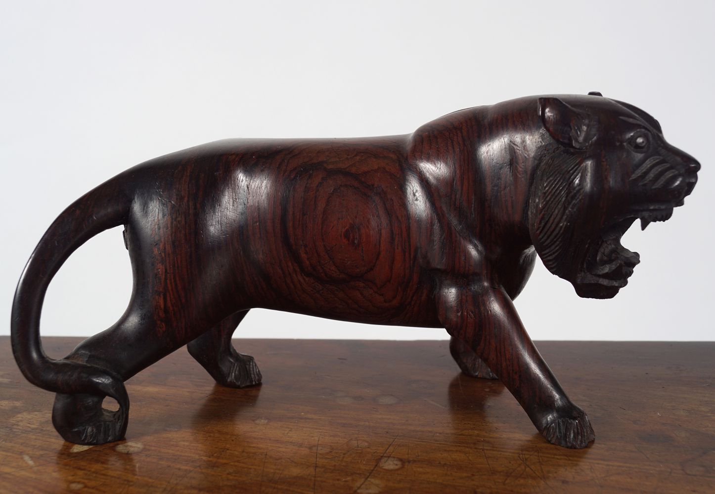 19TH-CENTURY HARDWOOD SCULPTURE