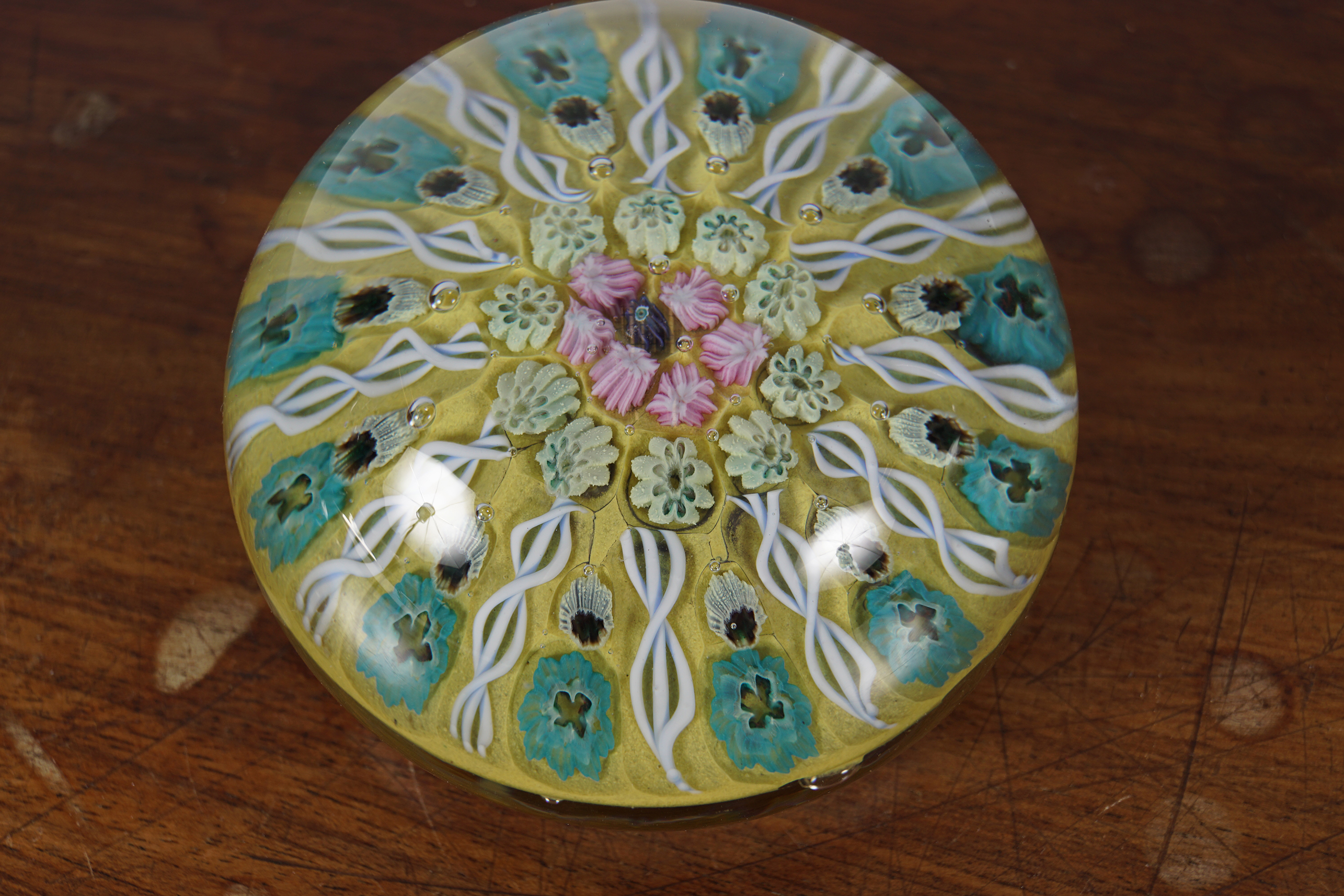 MILLE FIORI GLASS PAPERWEIGHT - Image 2 of 2