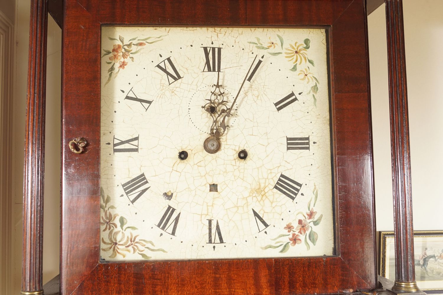 GEORGE III MAHOGANY LONGCASE CLOCK - Image 2 of 3