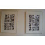 PAIR OF PICTURE COLLAGE FRAMES