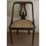 PAIR REGENCY STYLE CHAIRS