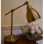 BRASS DESK LAMP