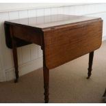 REGENCY MAHOGANY PEMBROKE TABLE