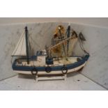 MODEL OF A FISHING BOAT