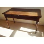 REGENCY MAHOGANY TEA TABLE