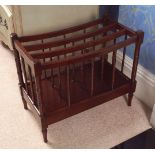 REGENCY STYLE MAHOGANY CENTERBURY