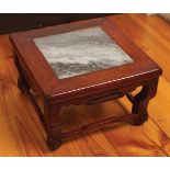 CHINESE HARDWOOD PLINTH