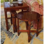 DESIGNER MAHOGANY LAMP TABLE